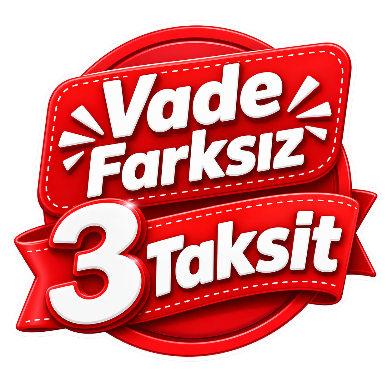 Vade farksız 3 taksit imkanı