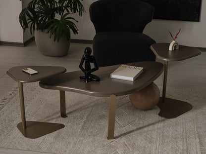Piano Orta Sehpa Ve Zigon Sehpa Set