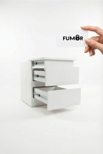 Gizli Bölmeli NFC Kartlı Komodin Gizli Bölme Kayan Model