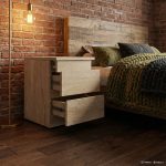 Gizli Bölmeli NFC Kartlı Komodin Gizli Bölme Kayan Model - Görsel 2